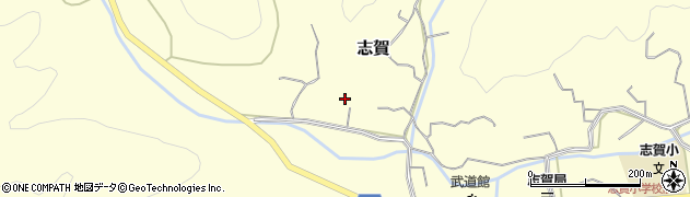 和歌山県日高郡日高町志賀2222周辺の地図