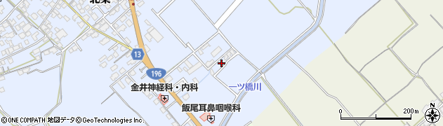 愛媛県西条市北条758周辺の地図