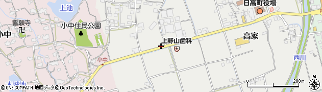 上野山歯科医院前周辺の地図