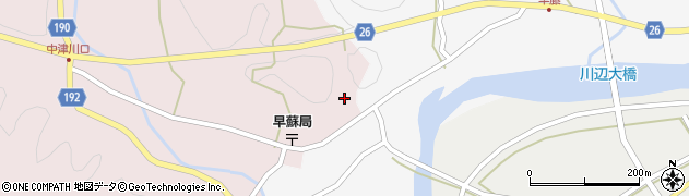 和歌山県日高郡日高川町玄子594周辺の地図