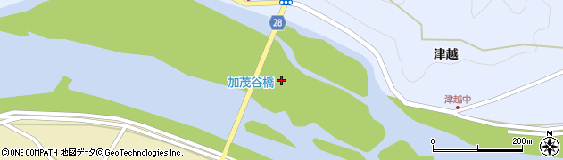 徳島県阿南市吉井町中洲周辺の地図