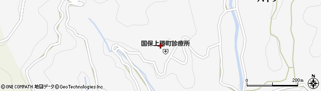 徳島県上勝町（勝浦郡）正木（西浦）周辺の地図