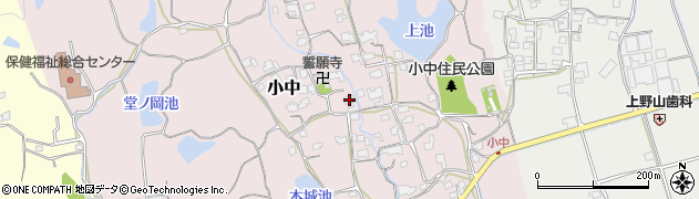 和歌山県日高郡日高町小中1150周辺の地図