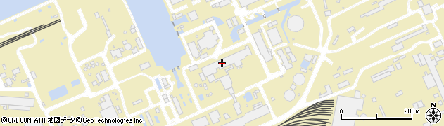 岩谷瓦斯株式会社　戸畑工場周辺の地図