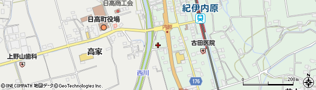 ローソン紀伊内原駅前店周辺の地図