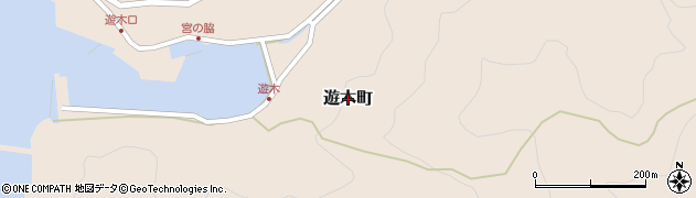 三重県熊野市遊木町周辺の地図