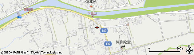 愛媛県西条市下島山甲704周辺の地図