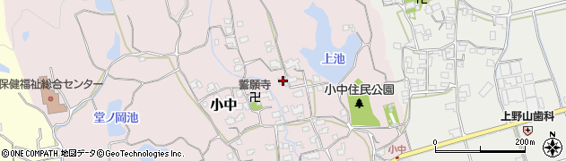 和歌山県日高郡日高町小中1015周辺の地図