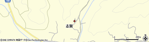 和歌山県日高郡日高町志賀2180周辺の地図