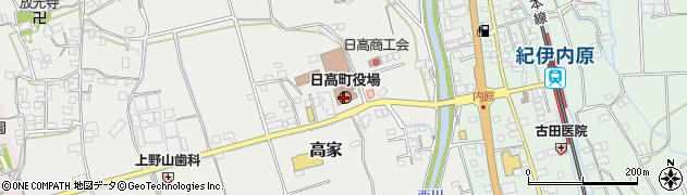 和歌山県日高町（日高郡）周辺の地図