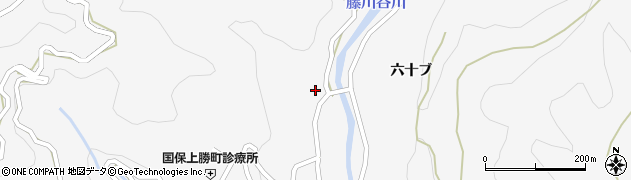 徳島県勝浦郡上勝町正木中尾119周辺の地図