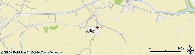徳島県阿南市下大野町羽坂66周辺の地図
