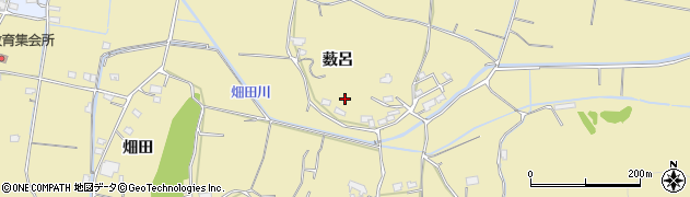 徳島県阿南市下大野町薮呂19周辺の地図
