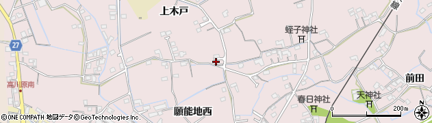 徳島県阿南市横見町上木戸6周辺の地図