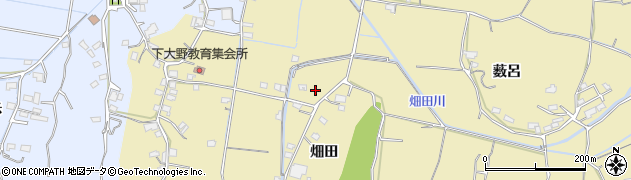 徳島県阿南市下大野町畑田210周辺の地図