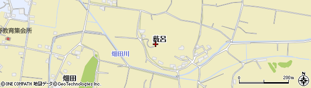 徳島県阿南市下大野町薮呂88周辺の地図