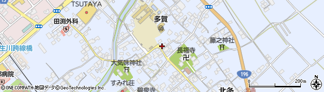 愛媛県西条市北条1524周辺の地図