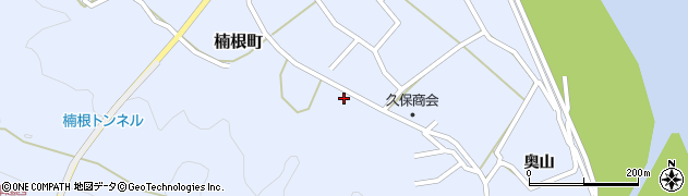 徳島県阿南市楠根町盛大周辺の地図