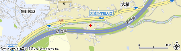 福岡県北九州市門司区大積1124周辺の地図