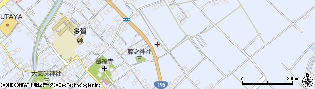 愛媛県西条市北条714周辺の地図
