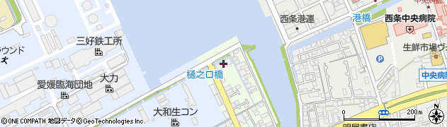 四国通建株式会社西条営業所周辺の地図