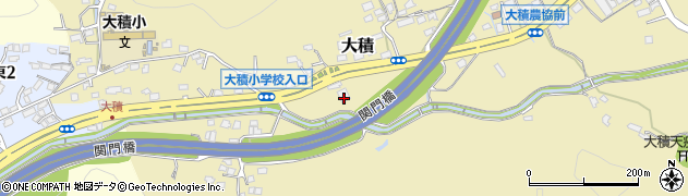 福岡県北九州市門司区大積1174周辺の地図