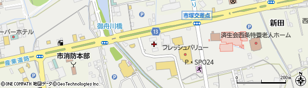 大東建託株式会社愛媛東部支店周辺の地図