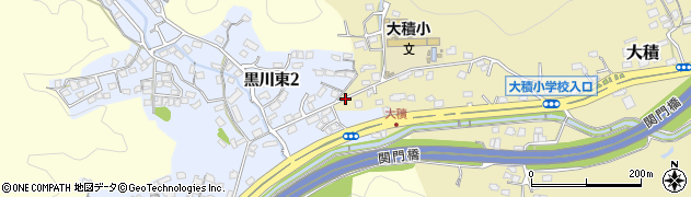 福岡県北九州市門司区大積1038周辺の地図