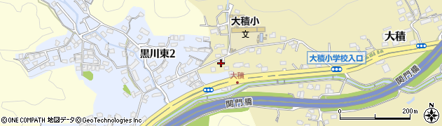 福岡県北九州市門司区大積1037周辺の地図