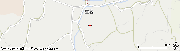 徳島県勝浦町（勝浦郡）生名（石垣）周辺の地図