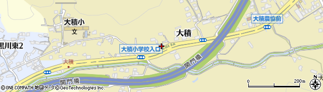 福岡県北九州市門司区大積988周辺の地図