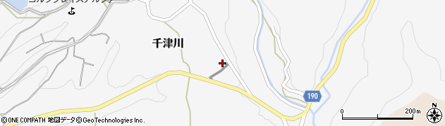 和歌山県日高郡日高川町千津川5027周辺の地図