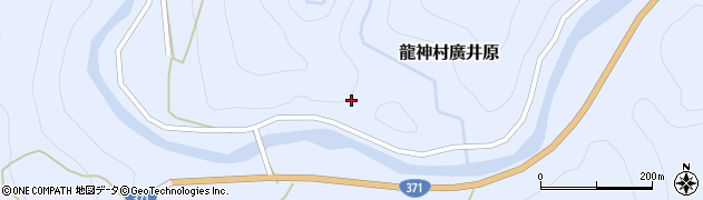 和歌山県田辺市龍神村廣井原417周辺の地図