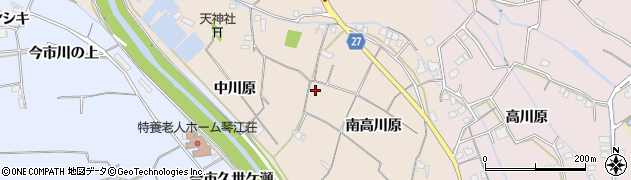 徳島県阿南市柳島町（高川原須崎）周辺の地図