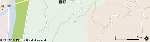 徳島県勝浦町（勝浦郡）棚野（石倉）周辺の地図
