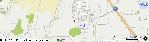 愛媛県西条市下島山甲2790周辺の地図