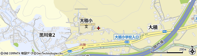 福岡県北九州市門司区大積974周辺の地図