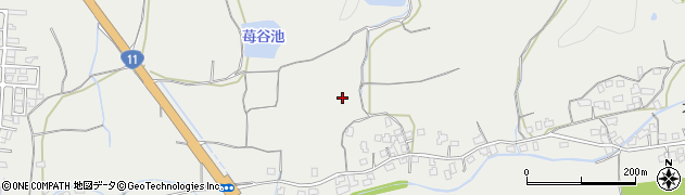 愛媛県西条市下島山周辺の地図