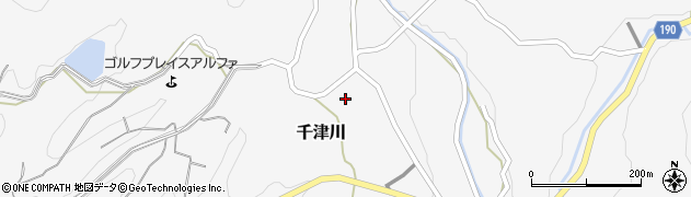和歌山県日高郡日高川町千津川5009周辺の地図