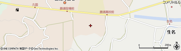 徳島県勝浦町（勝浦郡）久国（原）周辺の地図
