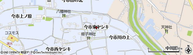 徳島県阿南市宝田町（今市東ヤシキ）周辺の地図