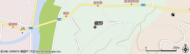 徳島県勝浦町（勝浦郡）棚野周辺の地図