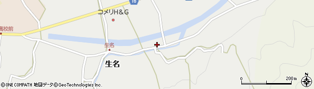 徳島県勝浦郡勝浦町生名神ノ木2周辺の地図