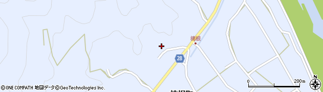 徳島県阿南市楠根町（菖蒲）周辺の地図