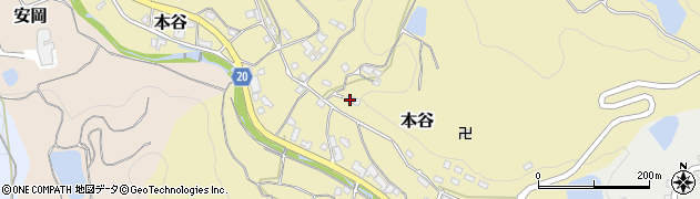 三島大明神周辺の地図