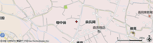 徳島県阿南市横見町（畑中前）周辺の地図