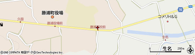徳島県勝浦町（勝浦郡）久国（時安）周辺の地図
