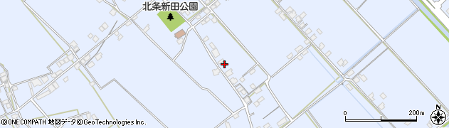愛媛県西条市北条922周辺の地図