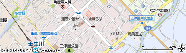 愛媛県西条市三津屋南周辺の地図
