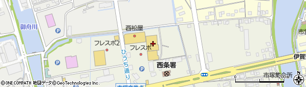 ラ・ムー伊予西条店周辺の地図
